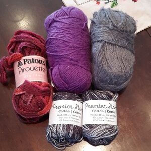 Patons and Premier Yarn Bundle